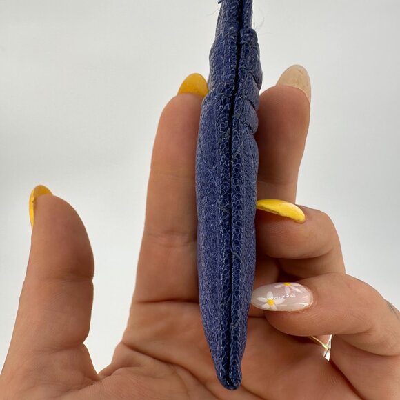 Chanel Blue Quilted Caviar Boy Card Case Wallet - Picture 6 of 6